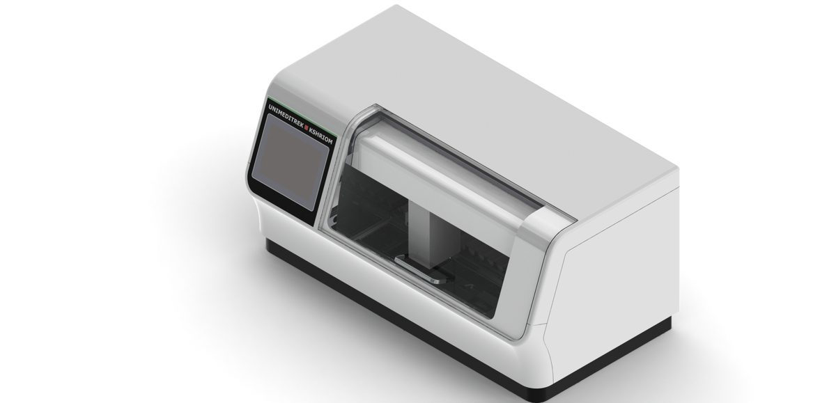 Automatic slide stainer